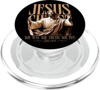 Jesus The Way Truth Life John 14:6 Pâques PopSockets PopGrip pour MagSafe