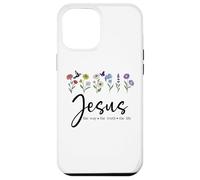 Jesus The Way Truth The Life Christian Bible Verse God Quote Coque pour iPhone 12 Pro Max
