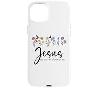 Jesus The Way Truth The Life Christian Bible Verse God Quote Coque pour iPhone 15 Plus