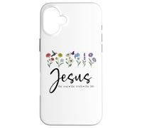 Jesus The Way Truth The Life Christian Bible Verse God Quote Coque pour iPhone 16 Plus