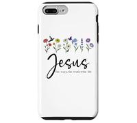 Jesus The Way Truth The Life Christian Bible Verse God Quote Coque pour iPhone 7 Plus/8 Plus