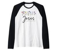 Jesus The Way Truth The Life Christian Bible Verse God Quote Manche Raglan