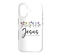 Jesus The Way Truth The Life Christian Bible Verse John 14:1 Coque pour iPhone 17