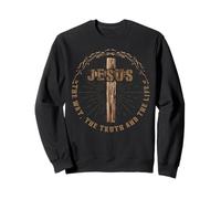 Jesus The Way Truth The Life T-Shirt Sweatshirt