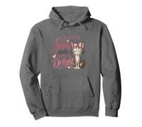 Jesus Thinks I'm A Delight Funny Christian Faith Cat Lover Sweat à Capuche