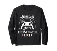 Jesús tiene el Control. | Faith Religious Christian Manche Longue