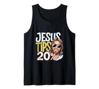 Jesus Tips 20% Blagues de serveur barman |--- Débardeur