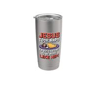 Jesus Took Naps I'm Just Trying To Be More Like Him Gobelet isotherme en acier inoxydable double paroi
