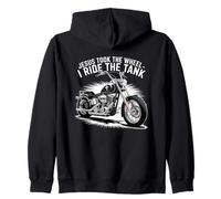 Jesus Took The Wheel Motard Chrétien Fier Sweat à Capuche