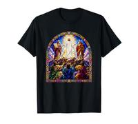 Jésus Transfiguration Cathédrale Sacrée Art T-Shirt