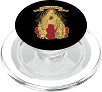 Jésus, Vierge de Guadalupe, Saint Jude. Priez pour Nous PopSockets PopGrip pour MagSafe