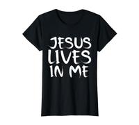 Jésus VIT in Mir - Jésus Christ T-Shirt Graphique avec Valeur