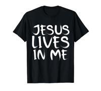 Jésus VIT in Mir - Jésus Christ T-Shirt Graphique avec Valeur