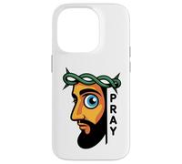Jésus voit Tout - Funny Prier Christian Faith Coque pour iPhone 14 Pro