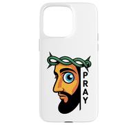 Jésus voit Tout - Funny Prier Christian Faith Coque pour iPhone 15 Pro Max
