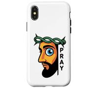Jésus voit Tout - Funny Prier Christian Faith Coque pour iPhone X/XS