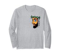 Jésus voit Tout - Funny Prier Christian Faith Manche Longue