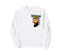 Jésus voit Tout - Funny Prier Christian Faith Sweatshirt