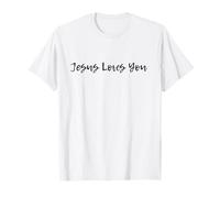 Jésus Vous Aime chrétien Dieu est Amour Foi Simple Espoir T-Shirt