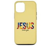 Jésus Vous Aime Foi chrétienne Dieu Évangile église Coque pour iPhone 12/12 Pro
