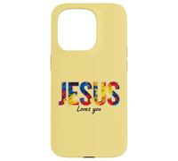Jésus Vous Aime Foi chrétienne Dieu Évangile église Coque pour iPhone 15 Pro