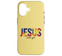 Jésus Vous Aime Foi chrétienne Dieu Évangile église Coque pour iPhone 16