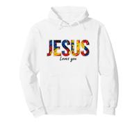 Jésus Vous Aime Foi chrétienne Dieu Évangile église Sweat à Capuche