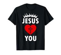 JÉSUS Vous Aime RELIGIEUSEMENT, CHRÉTIENS T-Shirt