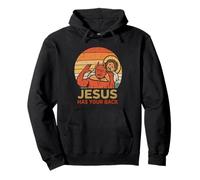 Jésus Vous soutient BJJ Funny Sweat à Capuche