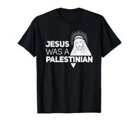 Jésus Was A Palestinian Jésus in Palestinian Keffiyeh Écharpe T-Shirt