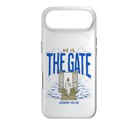 Jesus Way The Gate Citation du Verset de la Bible catholique John 10 19 Coque pour iPhone Air