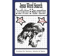 Jesus Word Search - Crucifixition and Resurrection