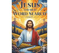 Jesus Word Search Puzzle Book: Includes Easy to Read Print about Jesus, The Bible, Religion, and More | 6x9 inches, 110 pages | 50+ Puzzles | Gift for Birthdays, Holidays, Vacations, and More