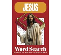 Jesus Word Search Puzzle Book: Word Searches with Easy-to-Read Print about Jesus, His miracles, Parables and More | 6x9 inches, 110 pages | 50+ ... for Vacation, Holidays, and Relaxing Times.
