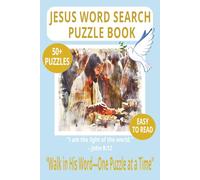 JESUS WORD SEARCH PUZZLE BOOK: Word Searches With Easy-to-Read Print About Jesus’s Life, Miracles & Teachings - For Adults and Seniors - 6×9 Inches, ... for Holidays, Vacations & Quiet Reflection.