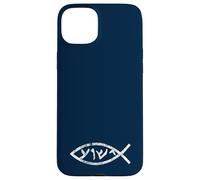 Jésus Yeshua en Langue araméenne du Poisson qu'il parlait Coque pour iPhone 15 Plus
