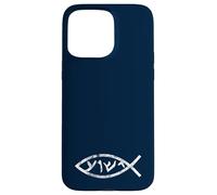 Jésus Yeshua en Langue araméenne du Poisson qu'il parlait Coque pour iPhone 15 Pro Max