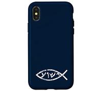 Jésus Yeshua en Langue araméenne du Poisson qu'il parlait Coque pour iPhone X/XS