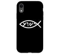 Jésus Yeshua en Langue araméenne du Poisson qu'il parlait Coque pour iPhone XR