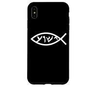 Jésus Yeshua en Langue araméenne du Poisson qu'il parlait Coque pour iPhone XS Max