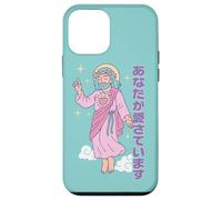 Jesus You are Loved Kawaii Japonais Chrétien Manga Pastel Coque pour iPhone 12 Mini