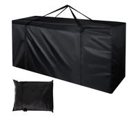 Jesustree Sac de Rangement pour Coussins, Housse de Rangement Imperméable Tissu Oxford 210D, Étanche à la Poussière, Anti-UV, pour Drap Oreiller Meubles de Jardin d'Extérieur, Sapin Noel