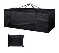 Jesustree Sac de Rangement pour Coussins, Housse de Rangement Imperméable Tissu Oxford 210D, Étanche à la Poussière, Anti-UV, pour Drap Oreiller Meubles de Jardin d'Extérieur, Sapin Noel