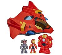 Hasbro Iron Man Giant Jet Rouge Enfants