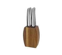Jet - Bloc Bois D'acacia 6 Couteaux Steak