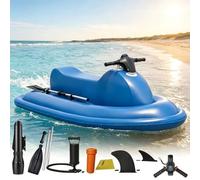 Jet-boat gonflable, jet-ski gonflable, bateau à moteur électrique, bateau électrique pour sports de glisse, bateau à moteur gonflable et pliable, équipement de plongée et de natation en mer(700W/16A)