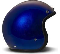 Jet Casque Cafe Racer DMD RETRO bleu foncé brillant taille XS