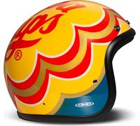 Jet Casque Cafe Racer DMD RETRO Candy Jaune Brillant taille L