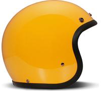 Jet Casque Cafe Racer DMD RETRO Jaune brillant taille S
