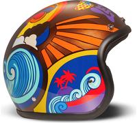 Jet Casque Cafe Racer DMD RETRO Trip taille M